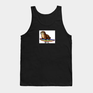 841 8-BIT Surfing Otter Sant Cruz Tank Top